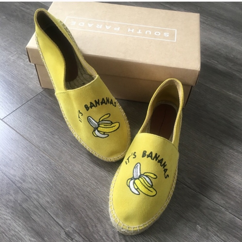 Anthropologie | South Parade | Banana Espadrilles